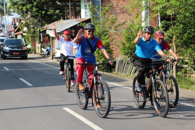 Sepeda Santai Dalam Rangka Memperingati Hari Jadi Kabupaten Solok ke-106